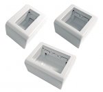 Cajas de empotrar para instalación de Placas y distribución