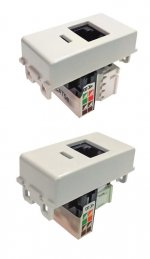 Tomas de Teléfono RJ-11, de Red RJ-45 Cat. 6